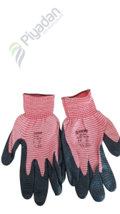 Demir No:10 Mavi-Siyah Nitril Eldiven