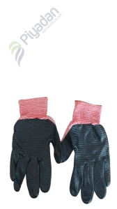 Demir No:10 Mavi-Siyah Nitril Eldiven