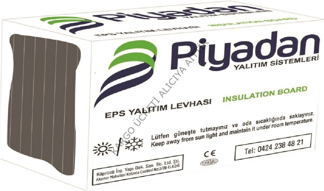 Piyadan Eps 6cm 20 Dns Karbonlu (4m2/Pkt)