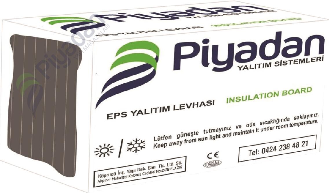 Piyadan Eps 6cm 20 Dns Karbonlu (4m2/Pkt)