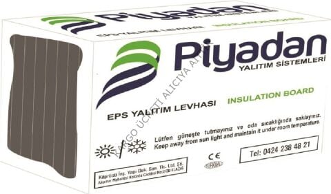 Piyadan Eps 6cm 20 Dns Karbonlu (4m2/Pkt)