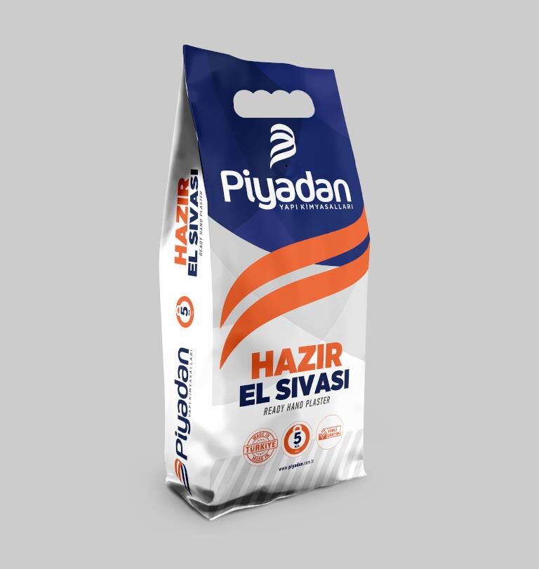 Piyadan Çimento Esaslı Hazır El Sıvası (5KG/Trb)
