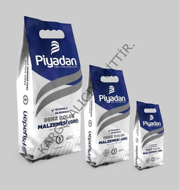 Piyadan Derz Dolgu Malzemesi Gri (1 KG/Trb)