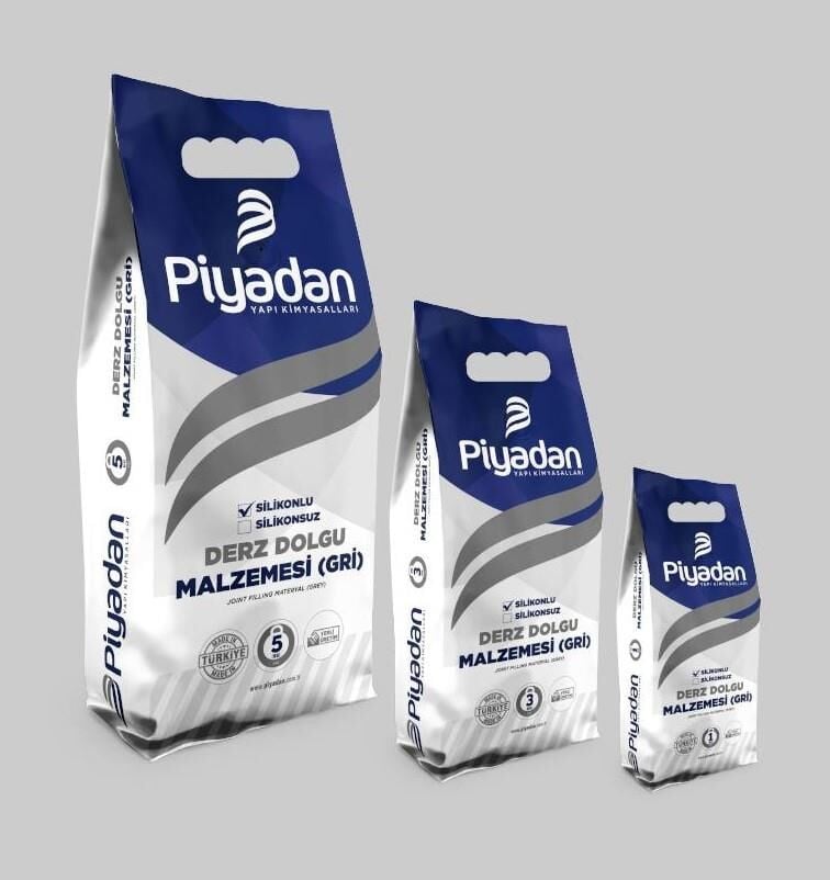 Piyadan Derz Dolgu Malzemesi Gri (1 KG/Trb)