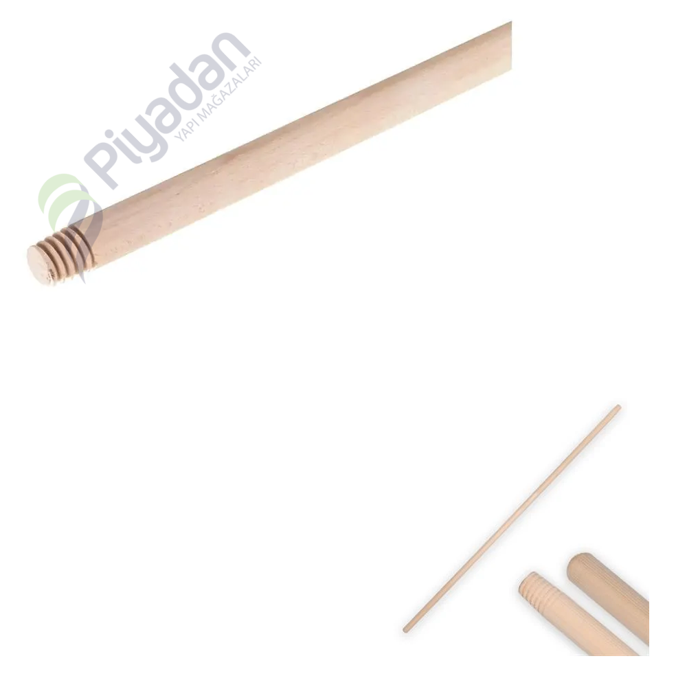 İzmir Fırça Gürgen Ahşap Sırık 120cm/Adet