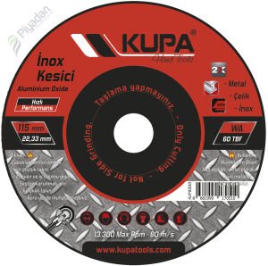 Kupa İnox Kesici 115Mm