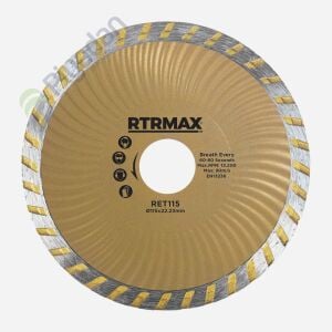 Rtr Ret115 115×22mm Turbo Kanallı Elmas Testere