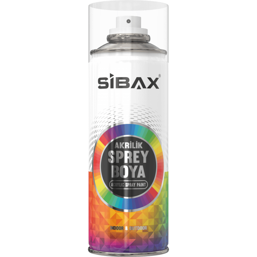 Sibax Sprey Boya Ral9010 P Parlak Beyaz 400 ml